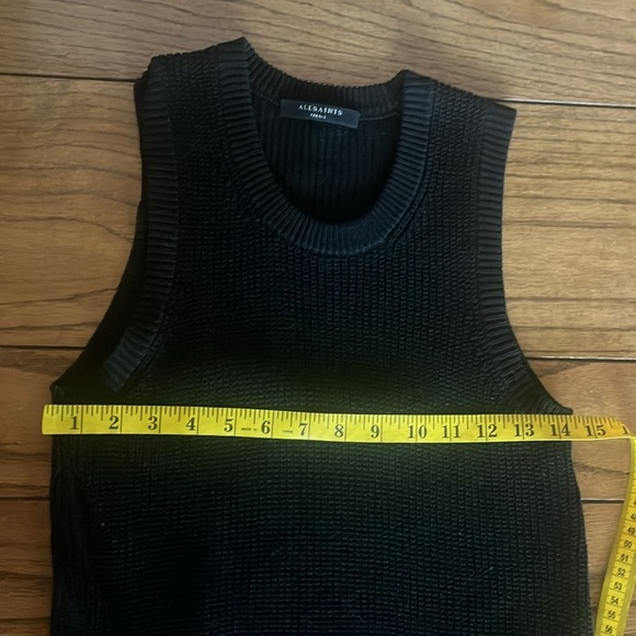 ALL SAINTS Alexis Dress Black Size S New Without Tag - Picture 8 of 12